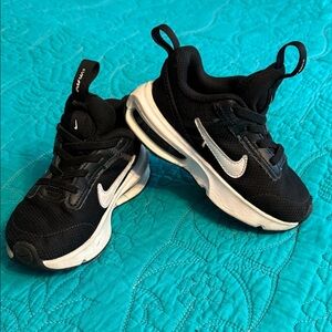 Nike Kids Black and White Air Sneakers